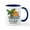 White/Navy Inside, variant on CafePress - California San Pedro Mugs - 11 oz Ceramic Mug - Novelty Coffee Tea Cup