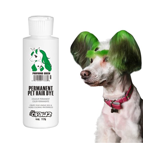 Tinte para mascotas OPAWZ Permanent Profound Green para perros y caballos
