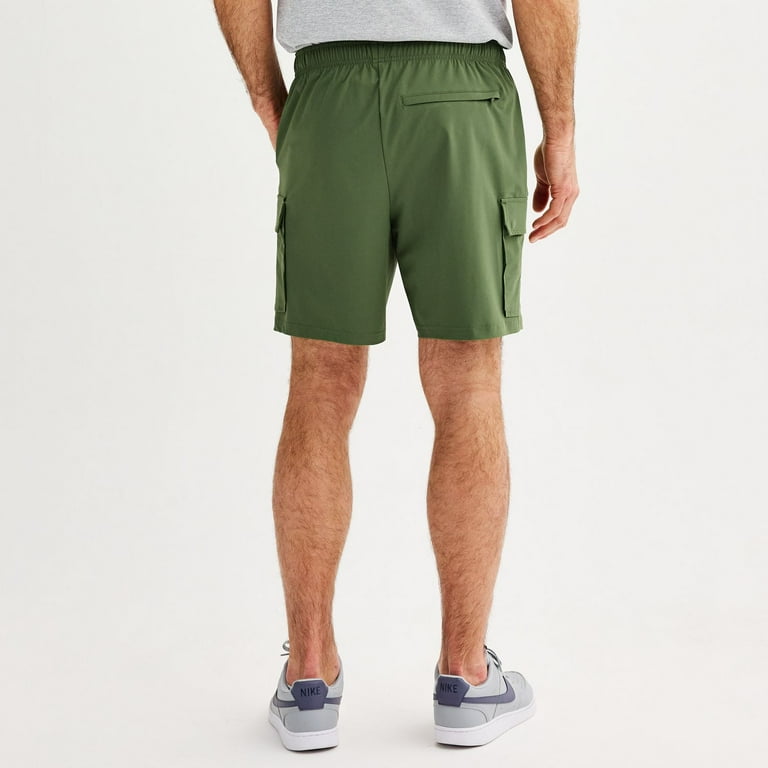 Men s Tek Gear Performance Cargo Shorts Color Canyon Dust Size S Walmart