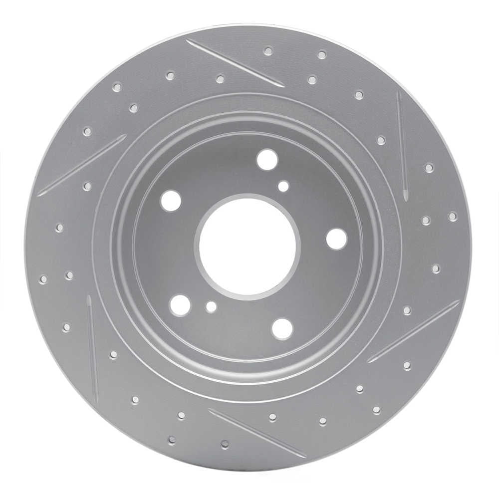 Dynamic Friction Company 830-01005L DFC Geoperformance Rotor - Drilled and Slotted