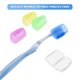 thumbnail image 2 of 10 Pcs Tooth Brush Covers Caps Toothbrush Covers Tooth Brush Travel Cases Teeth Covers, 2 of 5