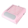 thumbnail image 4 of Milaget Nail Dust Collector Machine Dust Extractor Home Salon Use Professional Nail Dust pink, 4 of 9