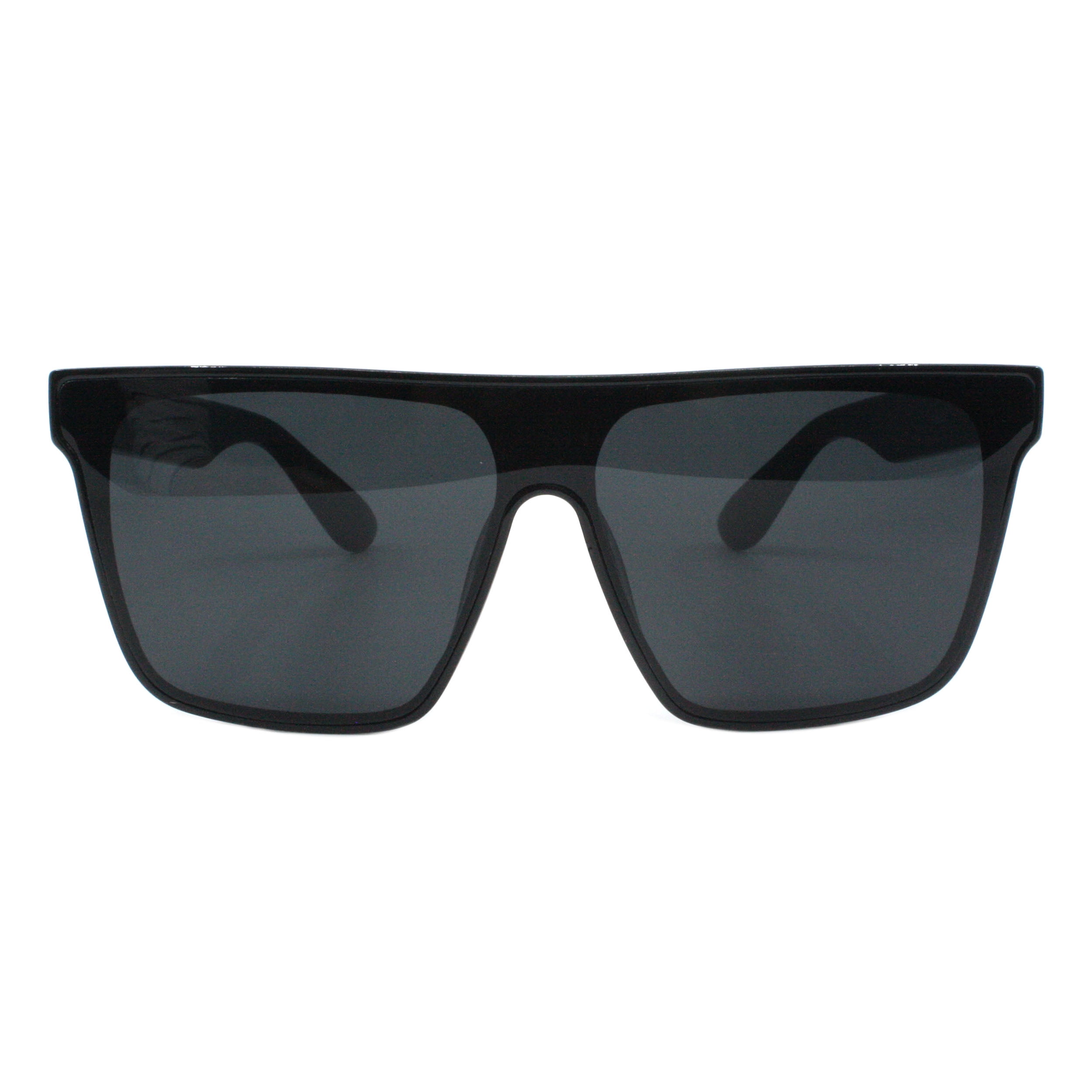 Black Square Sunglasses Unisex Modern Fashion Designer Style UV 400