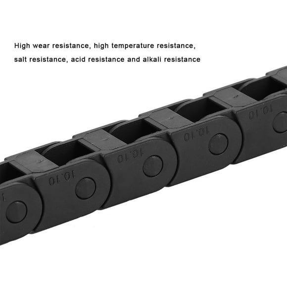 Nylon Cable Drag Chain, Black Drag Chain, R18 Drag Chain Cnc Machine 3d Printer for 3D Printer CNC Machine