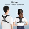 thumbnail image 4 of Cinturón de soporte lumbar de hombro unisex portátil con soporte para el cuello trasero ajustable para el hogar Hugtrwg Para estrenar, 4 of 9