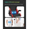 thumbnail image 3 of BestOffice Ergonomic Gaming Chair, Lumbar Support, Rolling Swivel for Men, Women(Red), 3 of 7