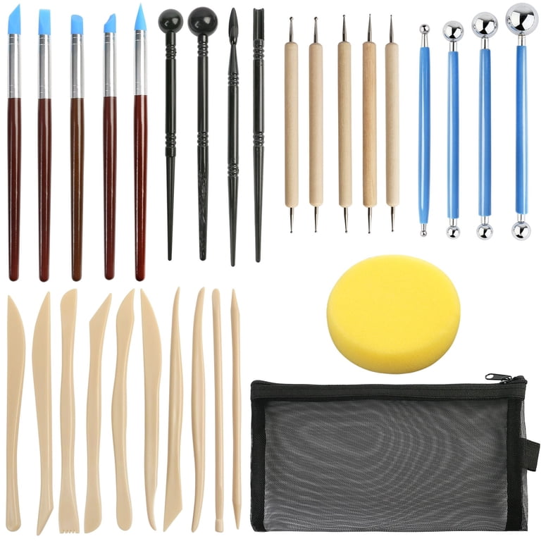 Polymer Clay Sculpting Tools Set, 30-Piece photo 1