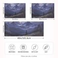 thumbnail image 2 of Yayeee Pillowcase King Size Set of 2 Satin Wrinkle Resistant Pillow Case, Moonlight Mountain, 2 of 7