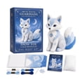 thumbnail image 3 of Felt Craft Kit, Christmas Decorations for Home Hand Stitching Set, Snowflake Decorations Diy Winter Home Decor Bundle, Stuffed Animal Patchwork Kit with Steel Needles for Sewing,, 3 of 7