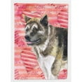thumbnail image 1 of Carolines Treasures BB9756CHF American Akita Love Flag - Canvas House Size, 1 of 4