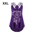 thumbnail image 4 of Sonducket Mujeres chaleco correa niñas Slim Tanktop banquete elegante camisola playa vacaciones hogar fiesta verano Top ropa Prendas para la parte del cuerpo Violeta XXL Sonducket AP010602-11, 4 of 6