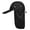 Black, variant on Eoperou Peaked Hat Unisex Breathable Space-saving Washable Foldable Portable Baseball Hat Neck Protection Camping Climbing Hat for Travel