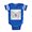 Royal Blue, variant on CafePress - Fantasy Butterfly 11 - Cute Infant Baby Football Bodysuit