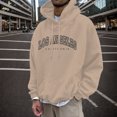 thumbnail image 5 of Zylarhe Mens Autumn And Winter Fashion Casual Letter Part Print Hooded Pullover Long Sleeve Hooded Sweater Tops Mens Zip Sweatshirts And Hoodies, 5 of 5