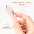 thumbnail image 6 of AiFlin Crescent Eyebrow Women's Eyebrow Razor Set White 2 Count, 6 of 10