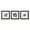 Black Framed Version, variant on Gallery Pops Pokemon - Bulbasaur Evolutions Wall Art Bundle (3-Pack)