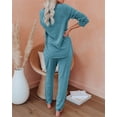 thumbnail image 2 of Langwyqu Women Sport Casual 2 Pieces Sweatsuit Hoodies & Pants, 2 of 4
