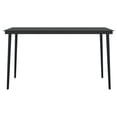 thumbnail image 5 of Bowery Hill PE Rattan/Powder-Coated Steel/Glass Garden Dining Set in Gray, 5 of 23