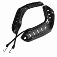 thumbnail image 3 of Rieles laterales para casco de combate militar táctico con tornillos de montaje y cordón, accesorios (negro), 3 of 15