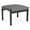 Castillo Gray, variant on Lenox Wood Reception Waiting 18" 1-Seat Bench / Black Wood / Light Gray