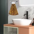 thumbnail image 5 of Disketp Vintage Map Hanging Kitchen Towel Tie Towels Tea Bar Dish Cloths Dry Towel for Laundry Room Decor (18*14in), 5 of 7