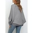 thumbnail image 4 of Dellytop Women's Long Balloon Sleeve Pullover Sweaters, 4 of 4