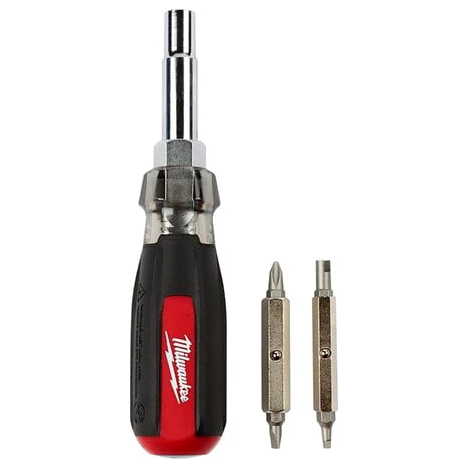 Milwaukee Tool 13in1 Cushion Grip Screwdriver with Schrader Bit