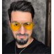 thumbnail image 4 of New Fashion 3138 Shooter Style Vintage Aviation Sunglasses Metal Circle Brand Design Sun Glasses Oculos De Sol With Hood, 4 of 5