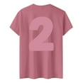 thumbnail image 4 of Tiijoy Girls 2Nd Birthday T-Shirt Short Sleeve Round Neck T Shirt for Kids, Sizes 2, 4 of 4