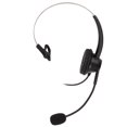 thumbnail image 4 of Auriculares de servicio auriculares de teléfono Plug and Play con micrófono con cancelación de ruido para centro de llamadas Amonsee No, 4 of 5