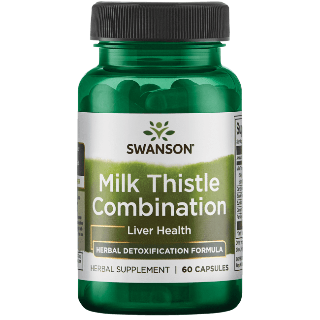 Swanson Milk Thistle Combination 60 Capsules