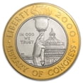 thumbnail image 2 of 2000-W Gold/Platinum $10 Commem Library of Congress MS-69 PCGS, 2 of 3