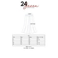 thumbnail image 4 of 24/7 Comfort Apparel Womens A Line Elastic Waist Knee Length Skirt, 4 of 4