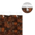 thumbnail image 5 of Yayeee Shower Curtain with Hooks 72"x72" Waterproof Fabric Bathroom Hanging Decor, Abstract Tribal Pattern, 5 of 5
