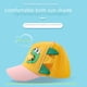 thumbnail image 3 of Gorro infantil de primavera y verano con protección solar para bebés, gorro infantil con bonitos dibujos de dinosaurios, 3 of 4