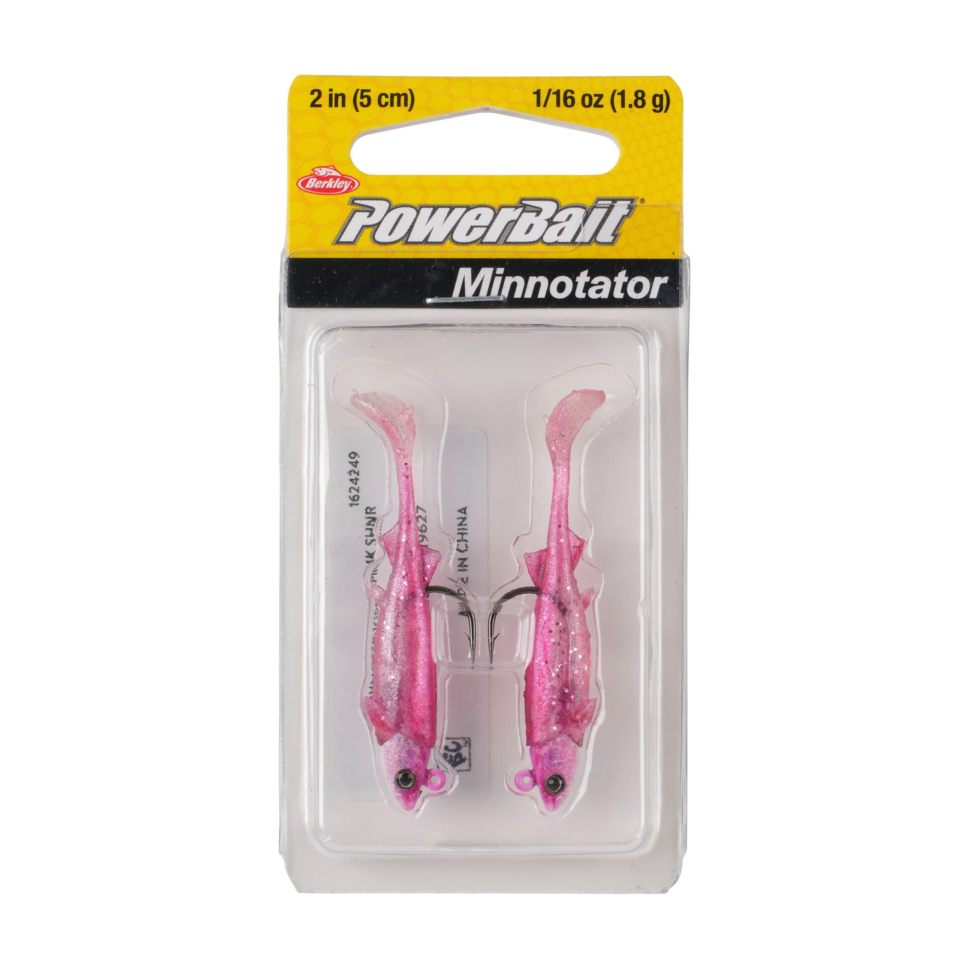 Berkley PowerBait® Minnotator, 2 in, Pink Shiner