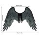 thumbnail image 5 of Inteprter Halloween 3D grandes alas de ángel Prop diablo tema vacaciones adornos fiesta favores ala con correas elásticas Accesorios Kits de decoración para fiestas Negro, 5 of 6