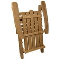 thumbnail image 7 of Northlight 36" Natural Stained Classic Folding Wood Adirondack Chair, 7 of 7