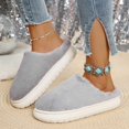 thumbnail image 5 of Gaexia Slippers for Women Fuzzy,Cozy Lined Slippers for and Indoor Outdoor Winter Warm Soft Comfortable On Shoes,Outdoor Slippers, 5 of 7