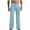 Light Blue, variant on Fmbrln Mens Pajamas Pants Drawstring Stretch Waist Wide Leg Pajamas Pants Fall Winter Soft Comfy Sleepwear Pants Casual Loose Solid Pajamas Trousers