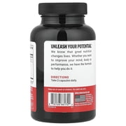 Force Factor Beetroot + Mushrooms, 120 Vegetable Capsules