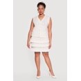 thumbnail image 2 of Women's Plus Size Heart Geometric Pointelle Button Front Vest, 2 of 4