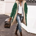 thumbnail image 2 of 2025 Veste Décontractée pour Femmes à Fermeture Éclair, Doudoune Zippée, Veste Up avec Poches, Vestes pour Femmes, Chandail à Capuchon en Molleton, Hiver, Réversible, Veste d'Hiver pour Femmes, Capuche, Manteau Teddy, 2 of 5