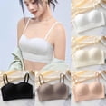 thumbnail image 2 of Wartleves Sujetadores para mujer, cobertura total, finos, sin costuras, sin aros, ropa interior de talla grandeθÆ, 2 of 7