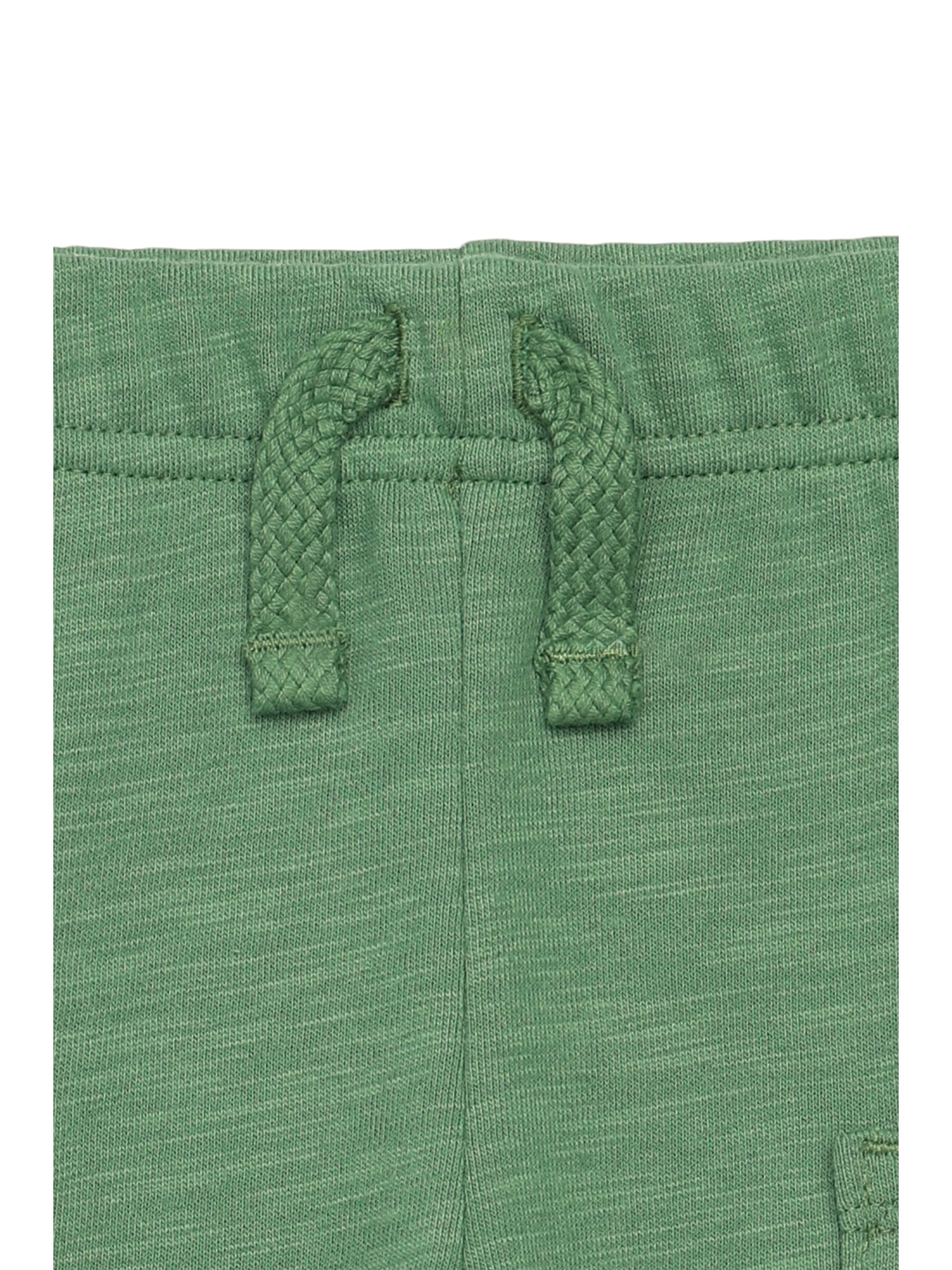 Garanimals Baby Boy Slub French Terry Cloth Cargo Pants, 0M-24M