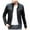 Black-C, variant on IYTR Men's Slim Leather Stand Collar Zipper Biker Motorcycle Jacket Outwear Coat with Pocket Black XXL