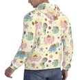 thumbnail image 6 of Fotbe Men's Hoodie with Turtle Crab Sea Horse Pattern - Kangaroo Pocket Pullover Hooded Sweatshirt, Perfect for Daily Wear, Travel, and Home-Large, 6 of 7
