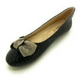 thumbnail image 4 of Elegant Women woven ballet flats with a chic gold bow accent. Lightweight, comfy, and versatile—perfect for work, casual outings, or evenings, blending timeless style with modern charm., 4 of 4