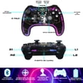 thumbnail image 3 of Control Inalámbrico Bluetooth para Celular RGB Compatible Para iOS, PS4, PS3, N-Switch y Windows, 3 of 5
