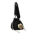 thumbnail image 1 of Bolso tipo cubo Jinwen para Mujer Hombro Correa Ajustable Desmontable Cruzado Negro, 1 of 8